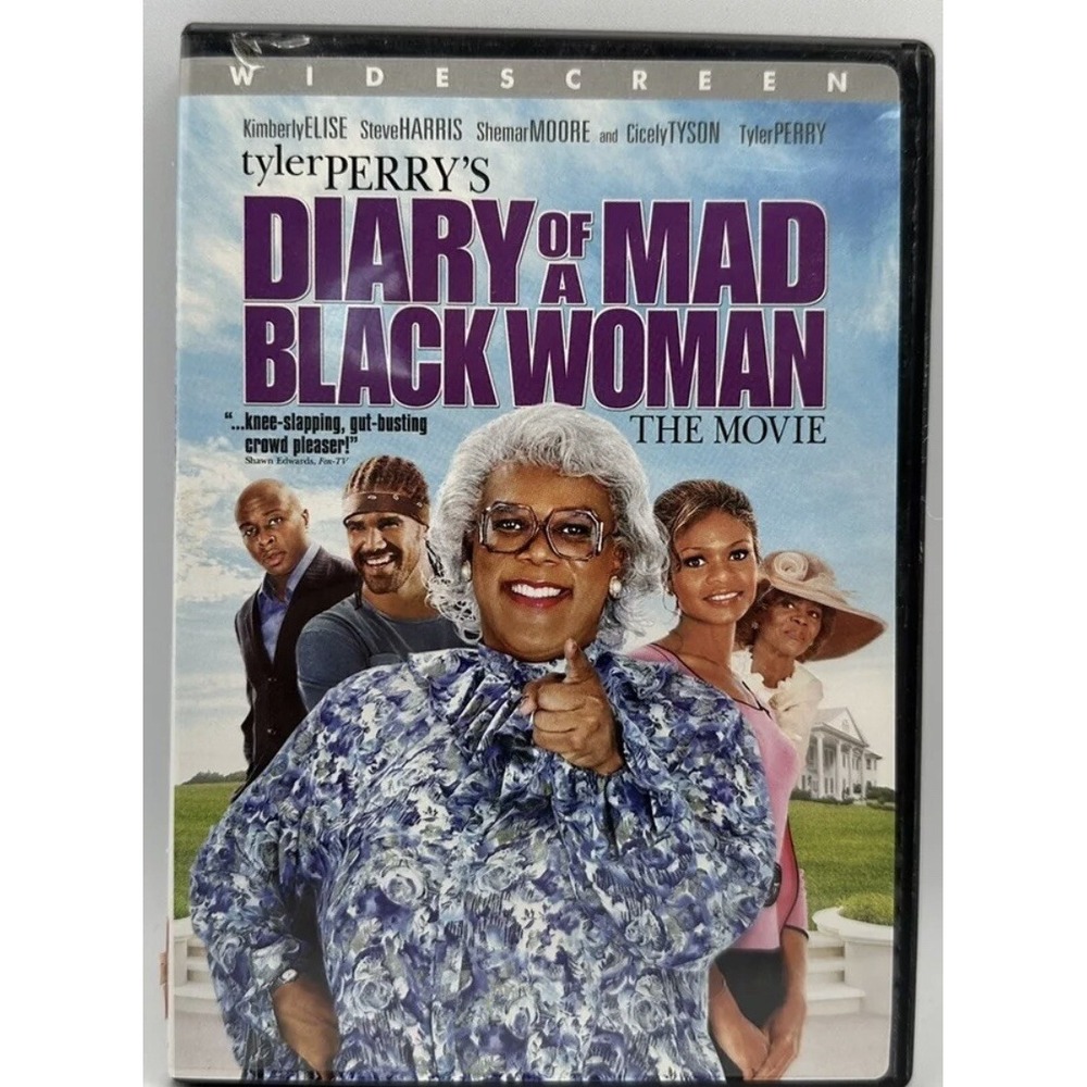 Diary Of A Mad Black Woman DVD Tyler Perry 2005 Widescreen Comedy Drama Movie